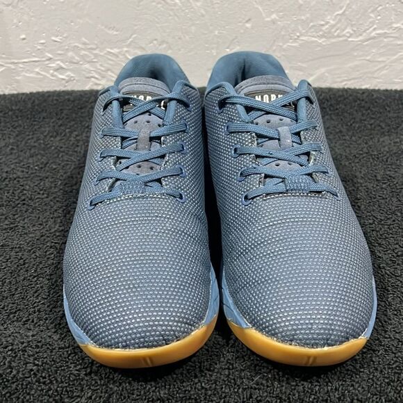 ?? NoBull Outwork Gym Running Training Sneakers Navy Blue Gum Men‎ Sz 12 - EUC main image 5
